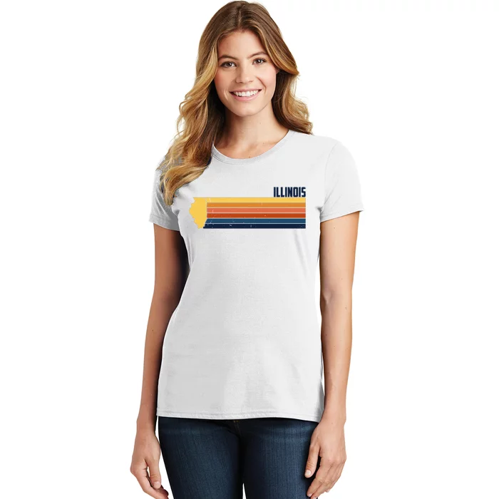 Retro Vintage Illinois Women's T-Shirt