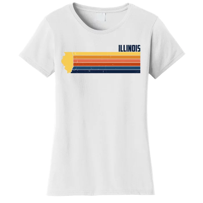 Retro Vintage Illinois Women's T-Shirt