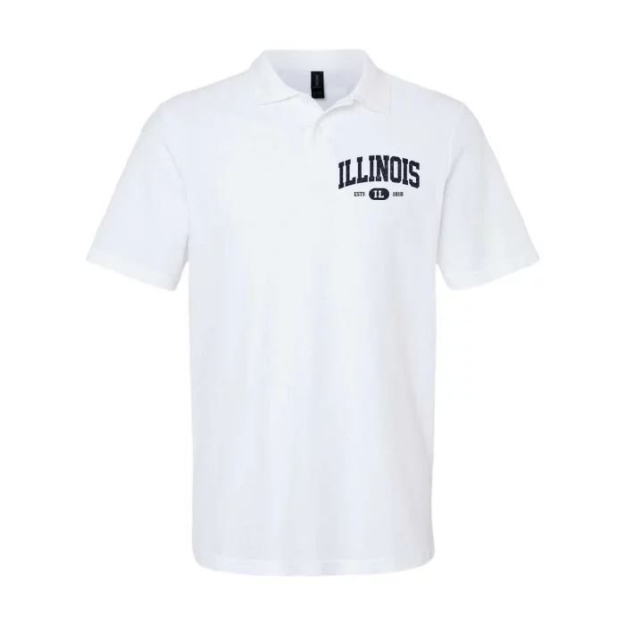 Illinois Softstyle Adult Sport Polo