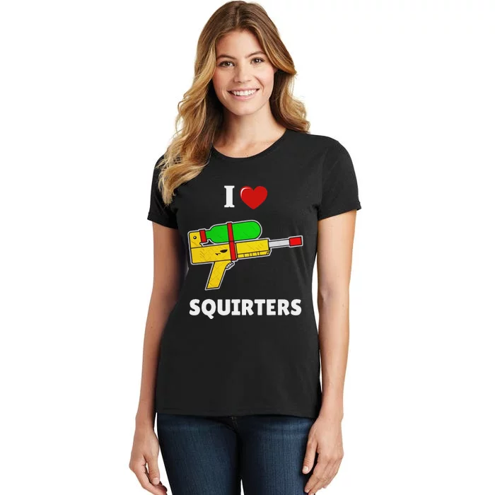 Ilovesquirtersheartdesignilovesquirters.Png Women's T-Shirt