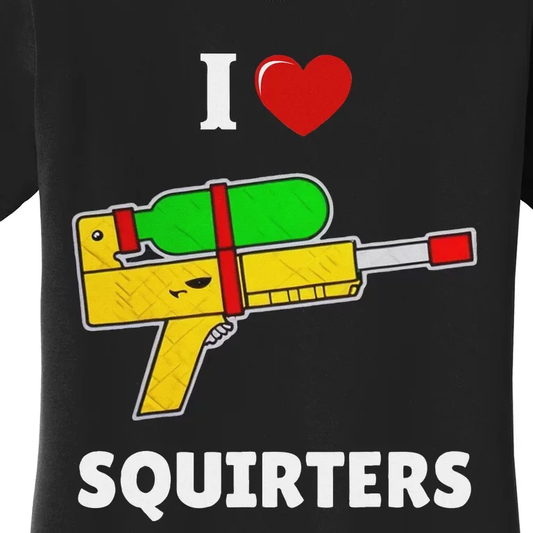 Ilovesquirtersheartdesignilovesquirters.Png Women's T-Shirt