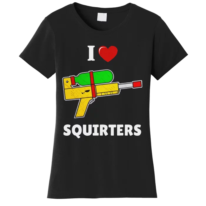 Ilovesquirtersheartdesignilovesquirters.Png Women's T-Shirt