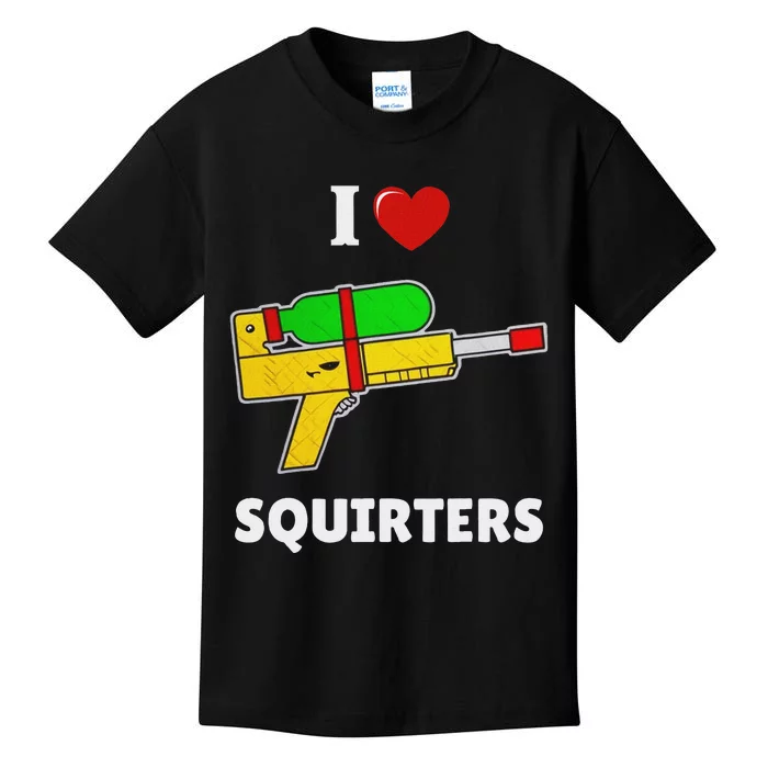 Ilovesquirtersheartdesignilovesquirters.Png Kids T-Shirt