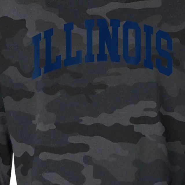 Illinois Cropped Pullover Crew