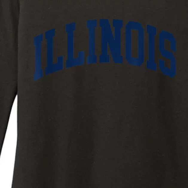 Illinois Womens CVC Long Sleeve Shirt