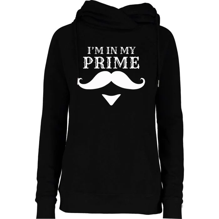 IM In My Prime Western Doc Holliday Cowboy Womens Funnel Neck Pullover Hood