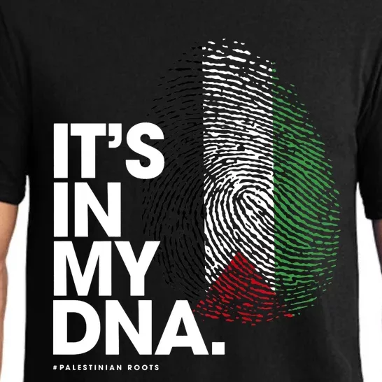 Its In My Dna Palestine Flag Palestinian Roots Pajama Set