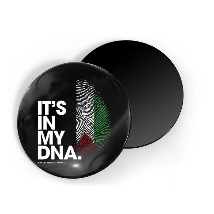 Its In My Dna Palestine Flag Palestinian Roots Magnet