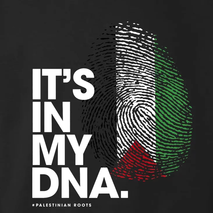 Its In My Dna Palestine Flag Palestinian Roots Toddler Hoodie