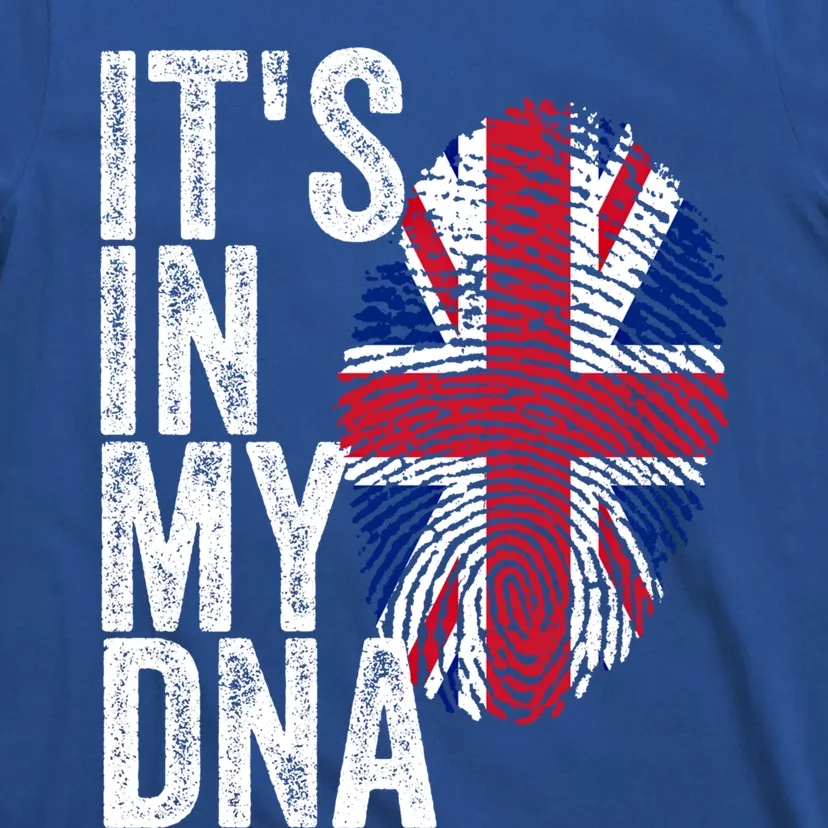 It's In My Dna England Union Jack Flag Christmas Gift Meaningful Gift T-Shirt