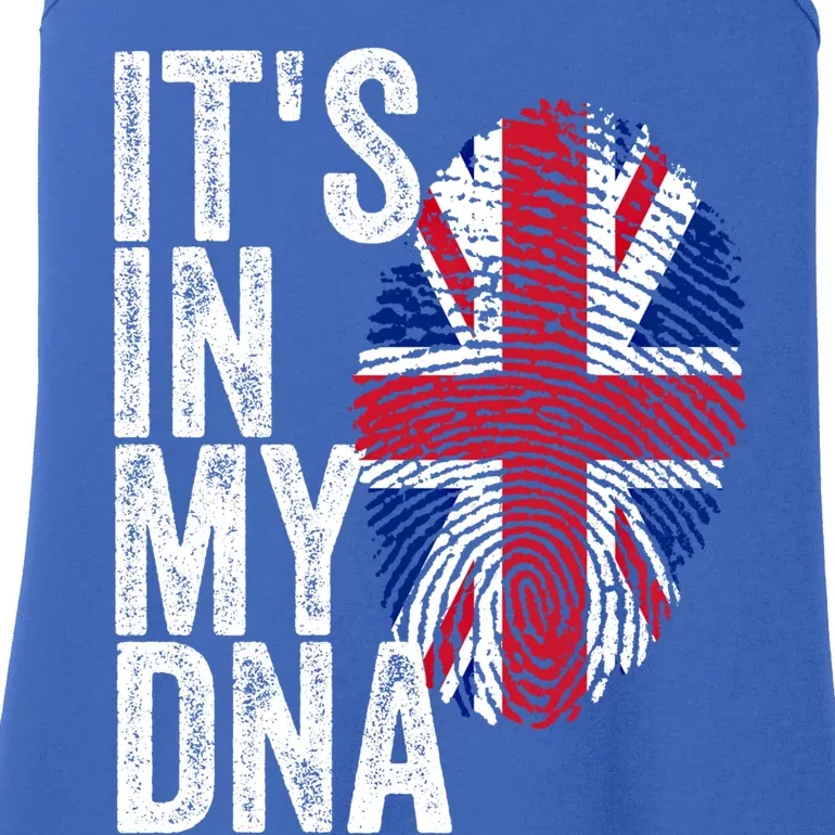 It's In My Dna England Union Jack Flag Christmas Gift Meaningful Gift Ladies Essential Tank