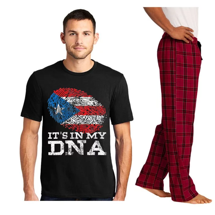 It's In My DNA Puerto Rico Rican Hispanic Heritage Month Pajama Set