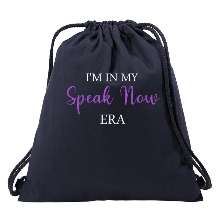 Im In My SpeakNow Era Drawstring Bag