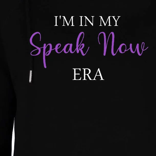 Im In My Speak Now Era Womens Funnel Neck Pullover Hood