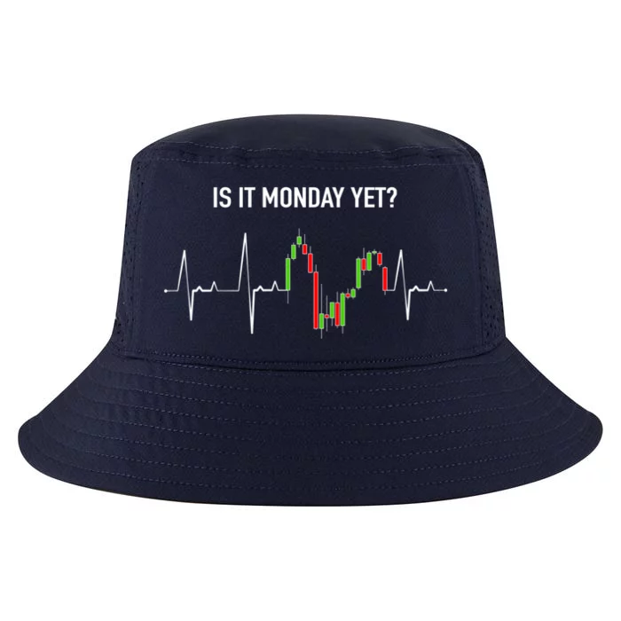 Is It Monday Yet Investor Day Trading Stock Market Trader Gift Cool Comfort Performance Bucket Hat