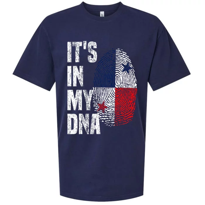 It's In My DNA Panama Flag Panama Heritage Panamanian Flag Sueded Cloud Jersey T-Shirt