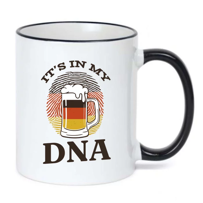 It's In My DNA German Beer Black Color Changing Mug