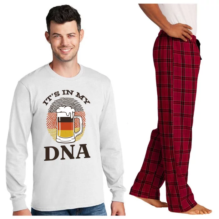 It's In My DNA German Beer Long Sleeve Pajama Set