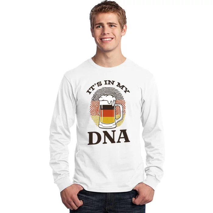 It's In My DNA German Beer Tall Long Sleeve T-Shirt