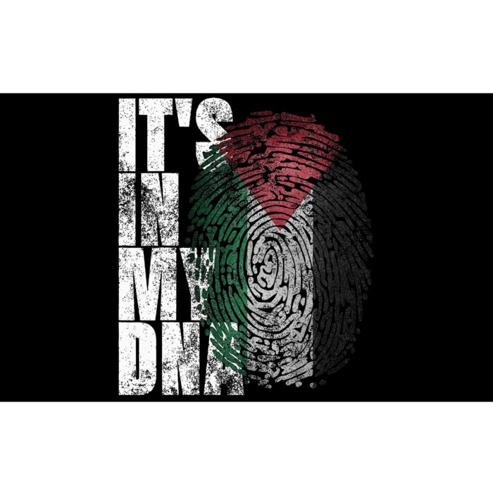 It's In My DNA Palestinian Arabic Gifts Palestine Flag Bumper Sticker