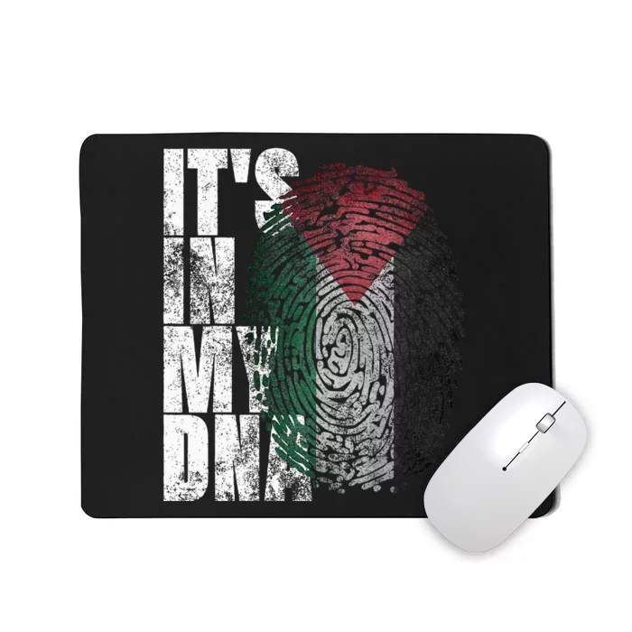 It's In My DNA Palestinian Arabic Gifts Palestine Flag Mousepad