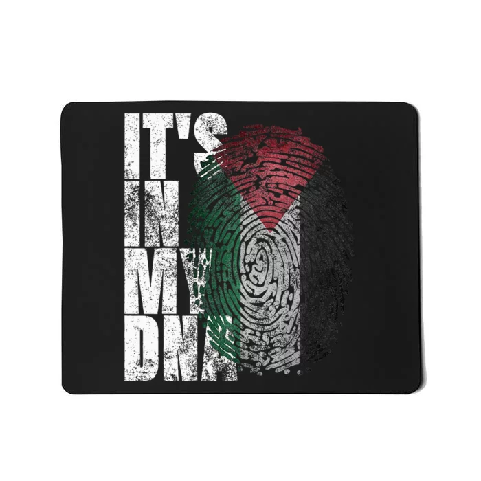 It's In My DNA Palestinian Arabic Gifts Palestine Flag Mousepad