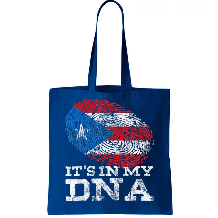 Its In My DNA Puerto Rico Rican Hispanic Heritage Month Tote Bag