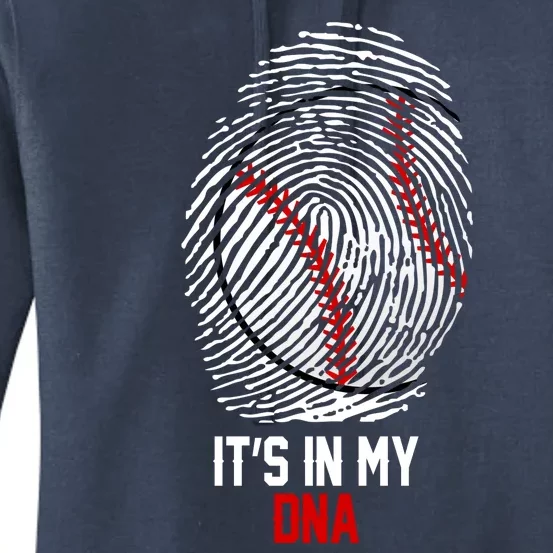 It's In My DNA Baseball Lover Women's Pullover Hoodie