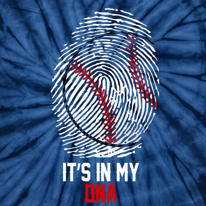 It's In My DNA Baseball Lover Tie-Dye T-Shirt