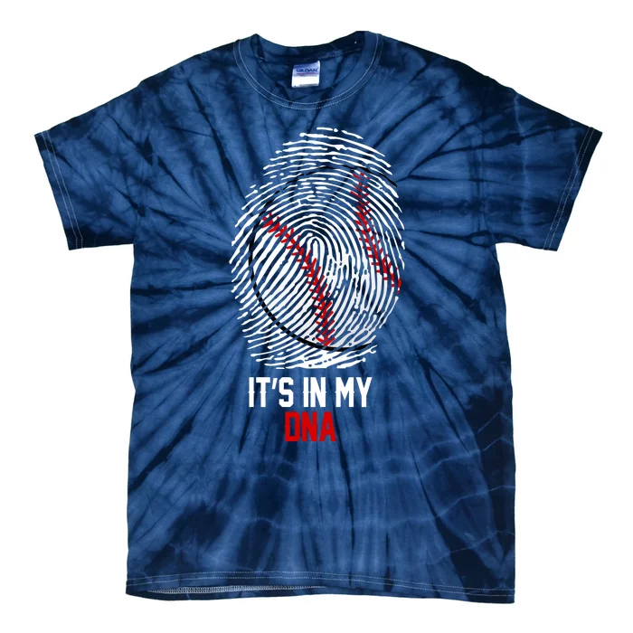 It's In My DNA Baseball Lover Tie-Dye T-Shirt