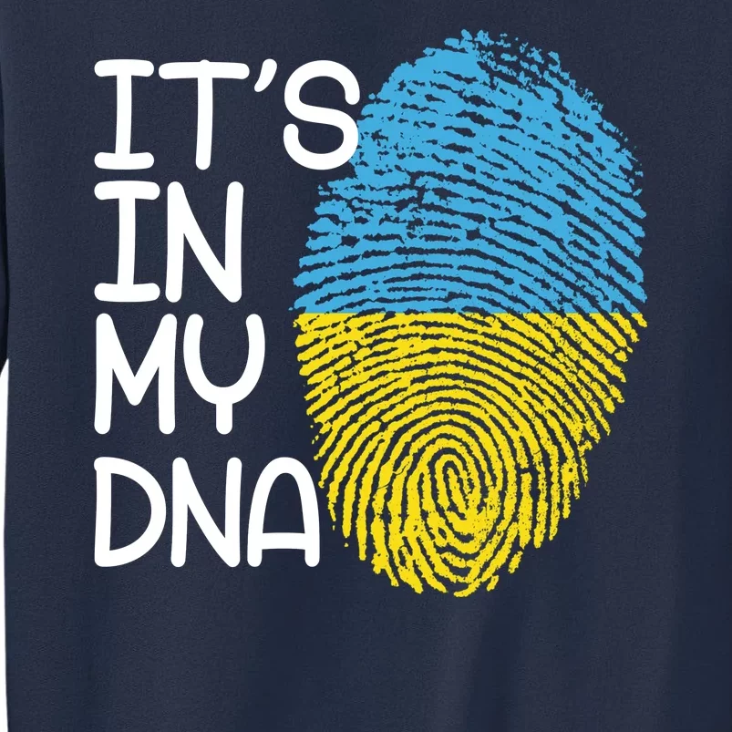 It's In My DNA Ukraine Fingerprint Sweatshirt