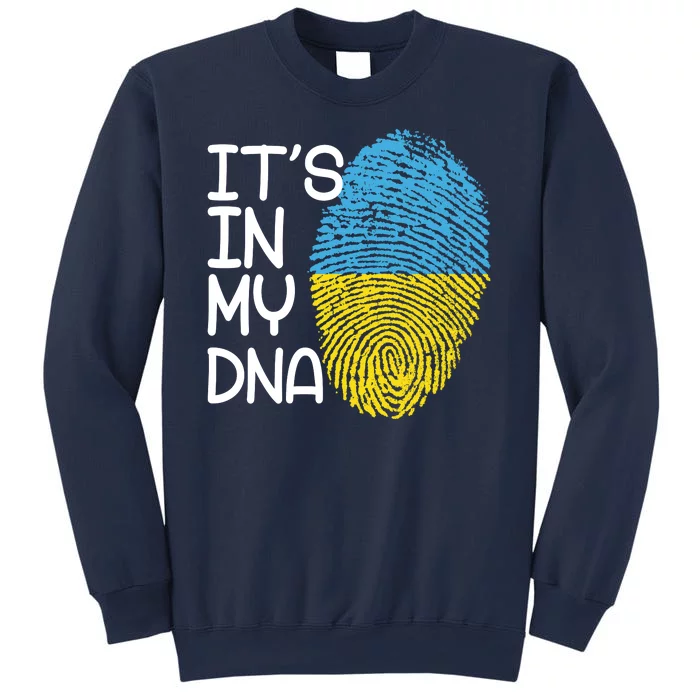 It's In My DNA Ukraine Fingerprint Sweatshirt