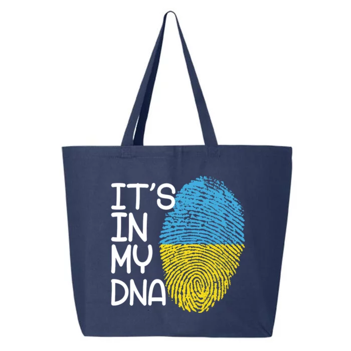 It's In My DNA Ukraine Fingerprint 25L Jumbo Tote