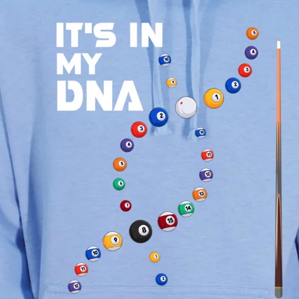 ItS In My Dna Pool Billiard Gift Unisex Surf Hoodie