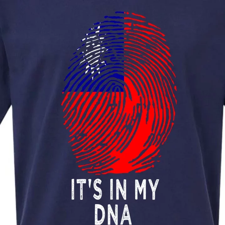 Its In My Dna Taiwanese Gift Proud Taiwan Flag Gift Sueded Cloud Jersey T-Shirt