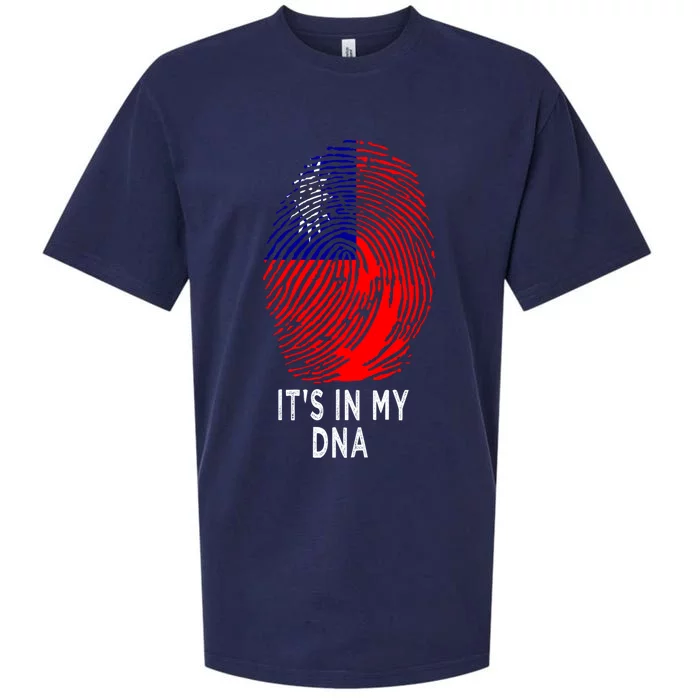 Its In My Dna Taiwanese Gift Proud Taiwan Flag Gift Sueded Cloud Jersey T-Shirt