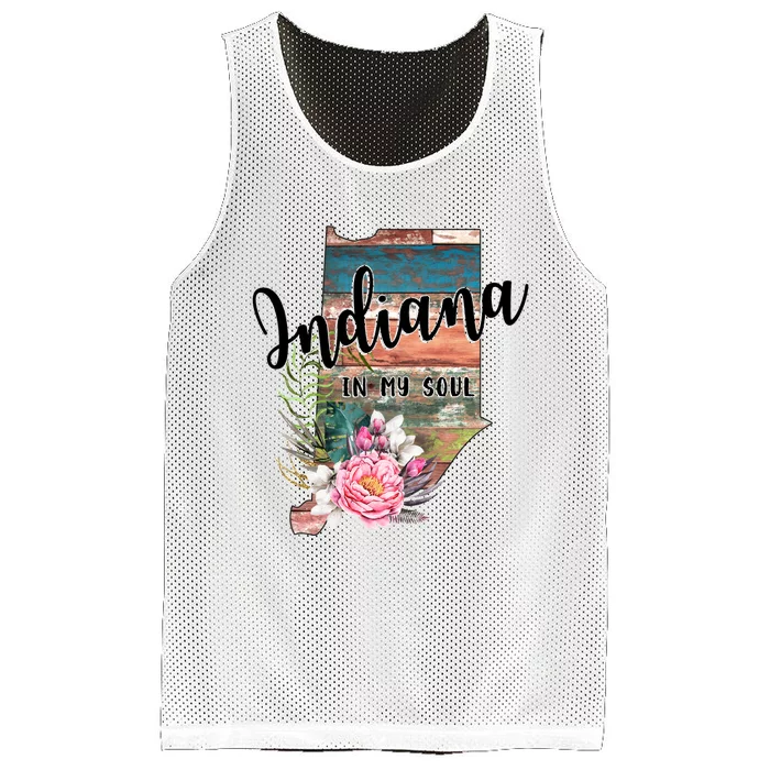 Indiana In My Soul Mesh Reversible Basketball Jersey Tank