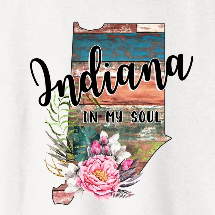 Indiana In My Soul Women's Crop Top Tee