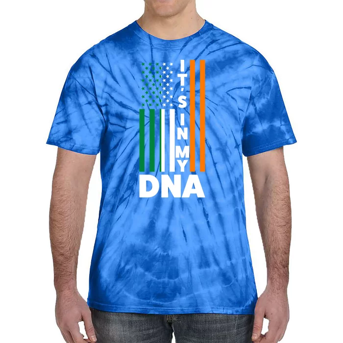 It's In My Dna Irland Irish Flag Gift Tie-Dye T-Shirt