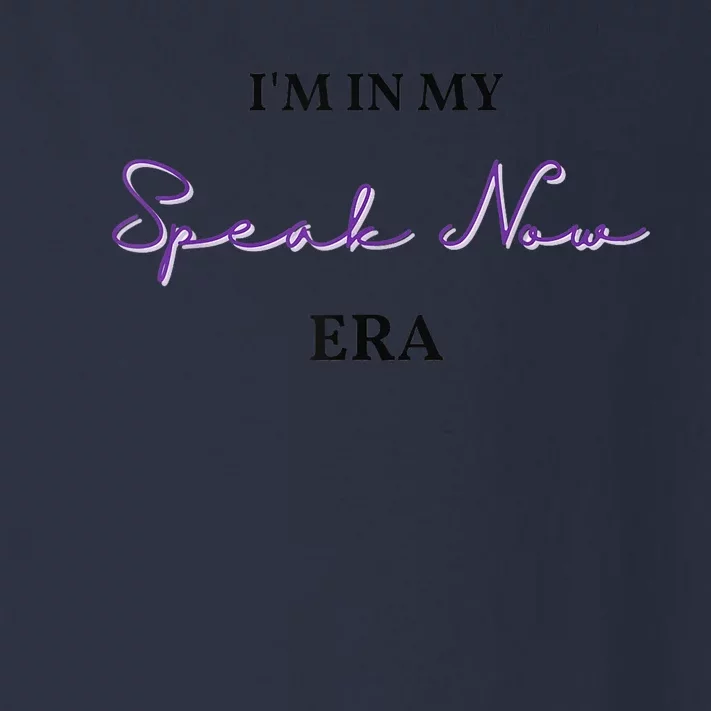 I'm in My Speak-Now Era T.S. TS Speak Toddler Long Sleeve Shirt