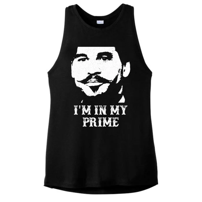 Im In My Prime Ladies Tri-Blend Wicking Tank