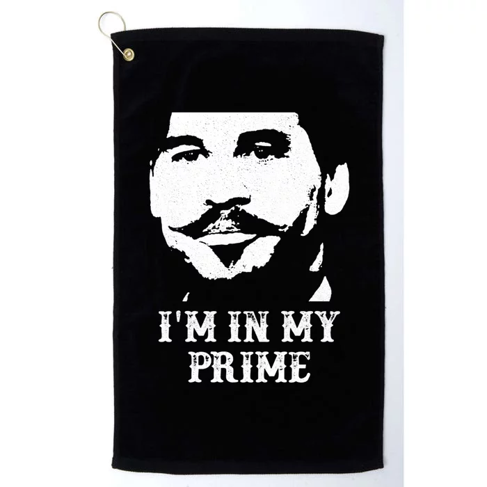 Im In My Prime Platinum Collection Golf Towel