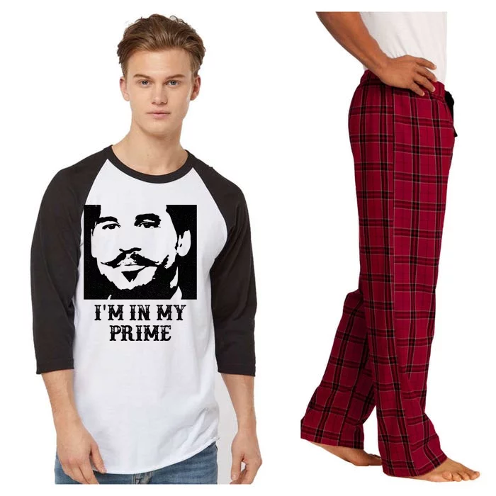 Im In My Prime Westerns Movies Raglan Sleeve Pajama Set