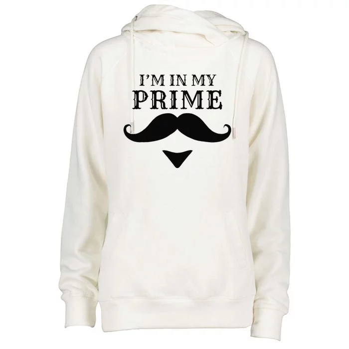 IM In My Prime Western Doc Holliday Cow Womens Funnel Neck Pullover Hood