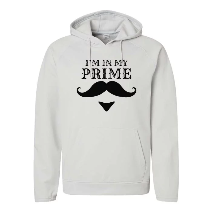 IM In My Prime Western Doc Holliday Cow Performance Fleece Hoodie