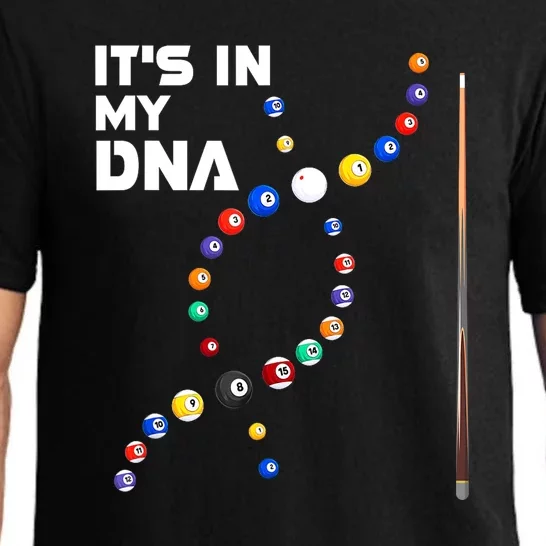 Its In My Dna Pool Billiard Cues Sticks Gift Pajama Set