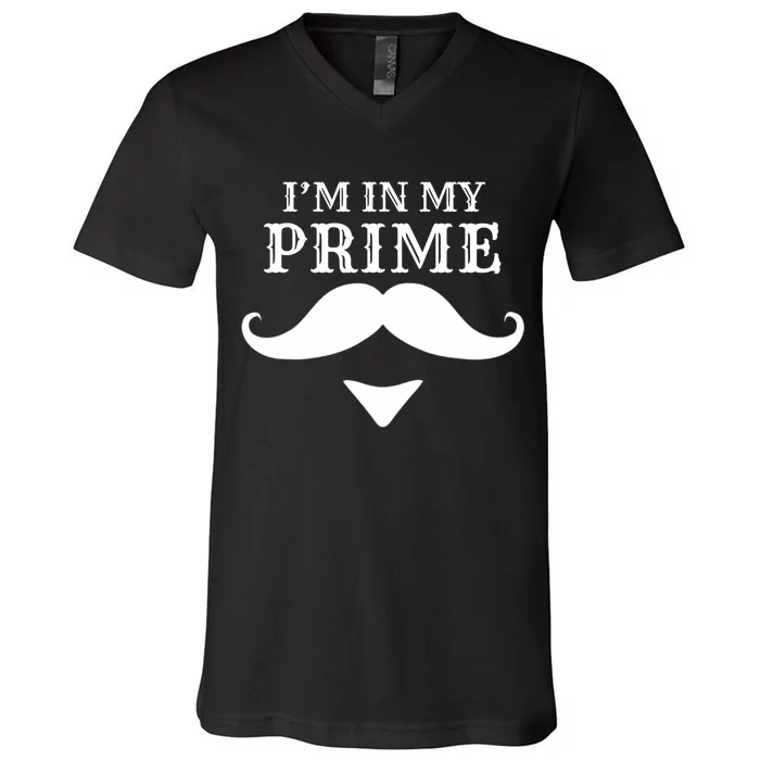 IM In My Prime Western Doc Holliday Cowboy V-Neck T-Shirt