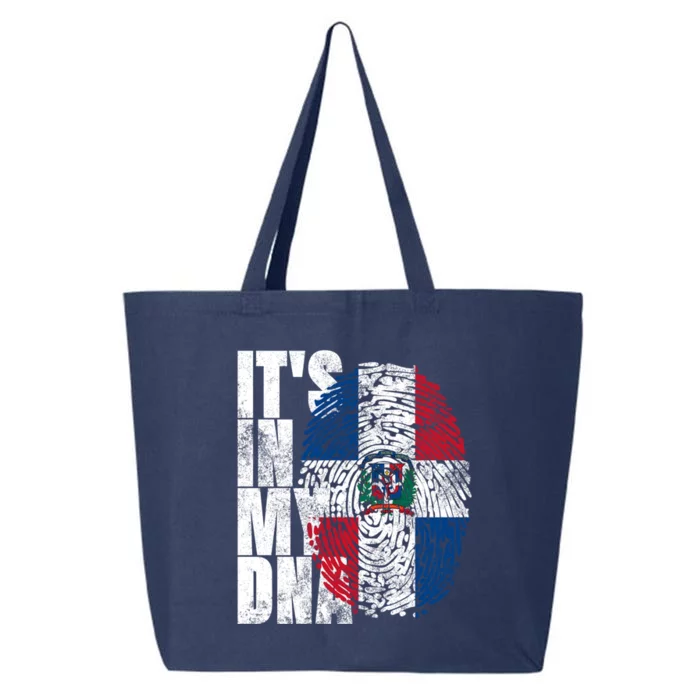 It's In My Dna Dominican Funny Gift Proud Dominican Republic Flag Gift 25L Jumbo Tote