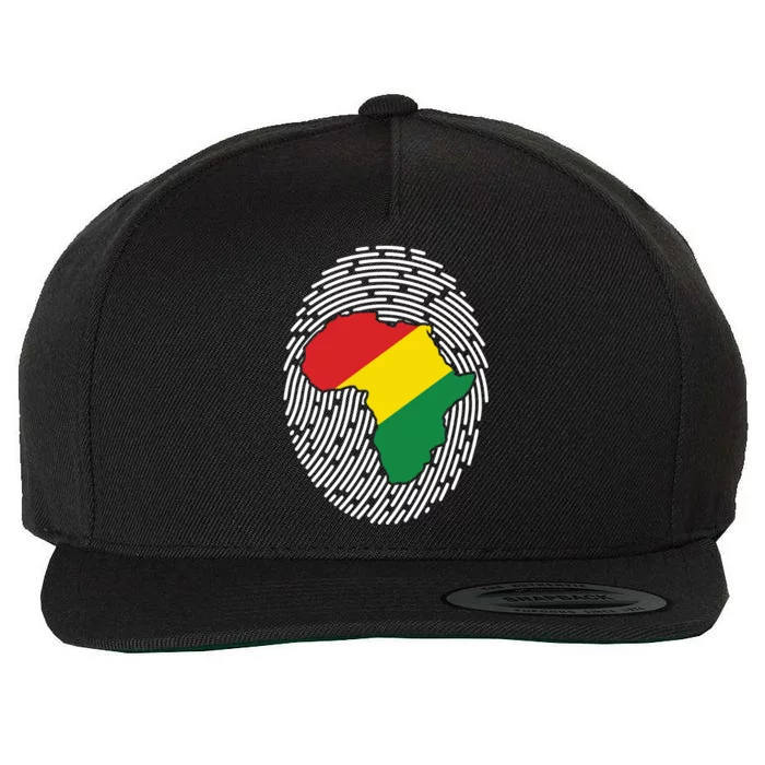 It's In My DNA. African Heritage. Black Pride Black History Month Wool Snapback Cap