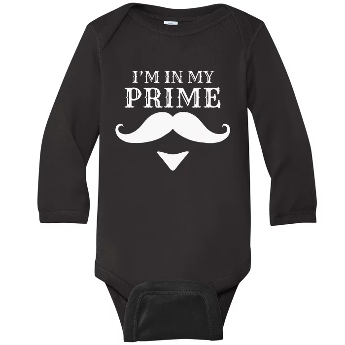 IM In My Prime Western Doc Holliday Cowboy Baby Long Sleeve Bodysuit